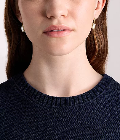Raquel Glitz White Mother-of-Pearl Drop Earrings - Image 5