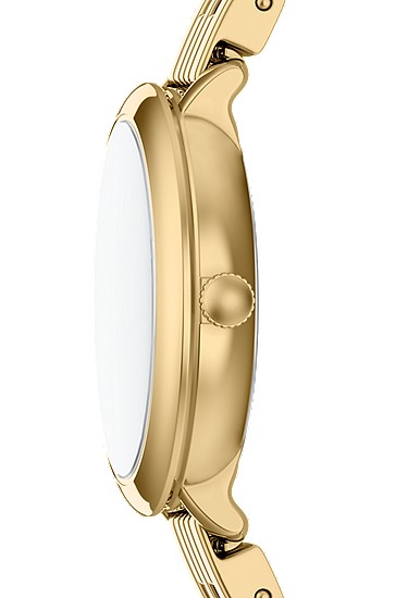 Heidi 26mm Three-Hand Gold-Tone Stainless Steel Watch - Image 4